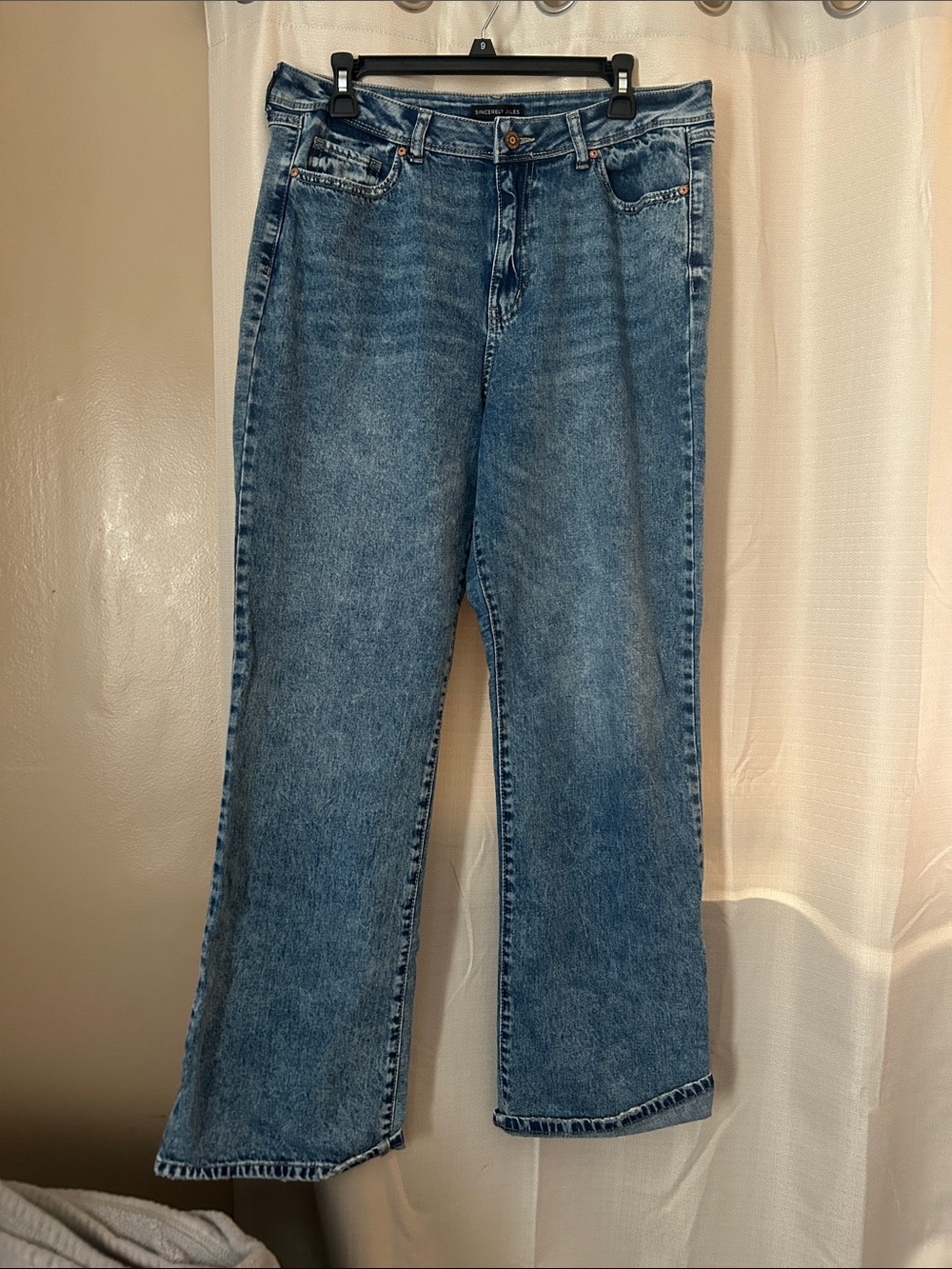 Sincerely Jules Women's Boot Cut Jeans - Medium Blue Wash